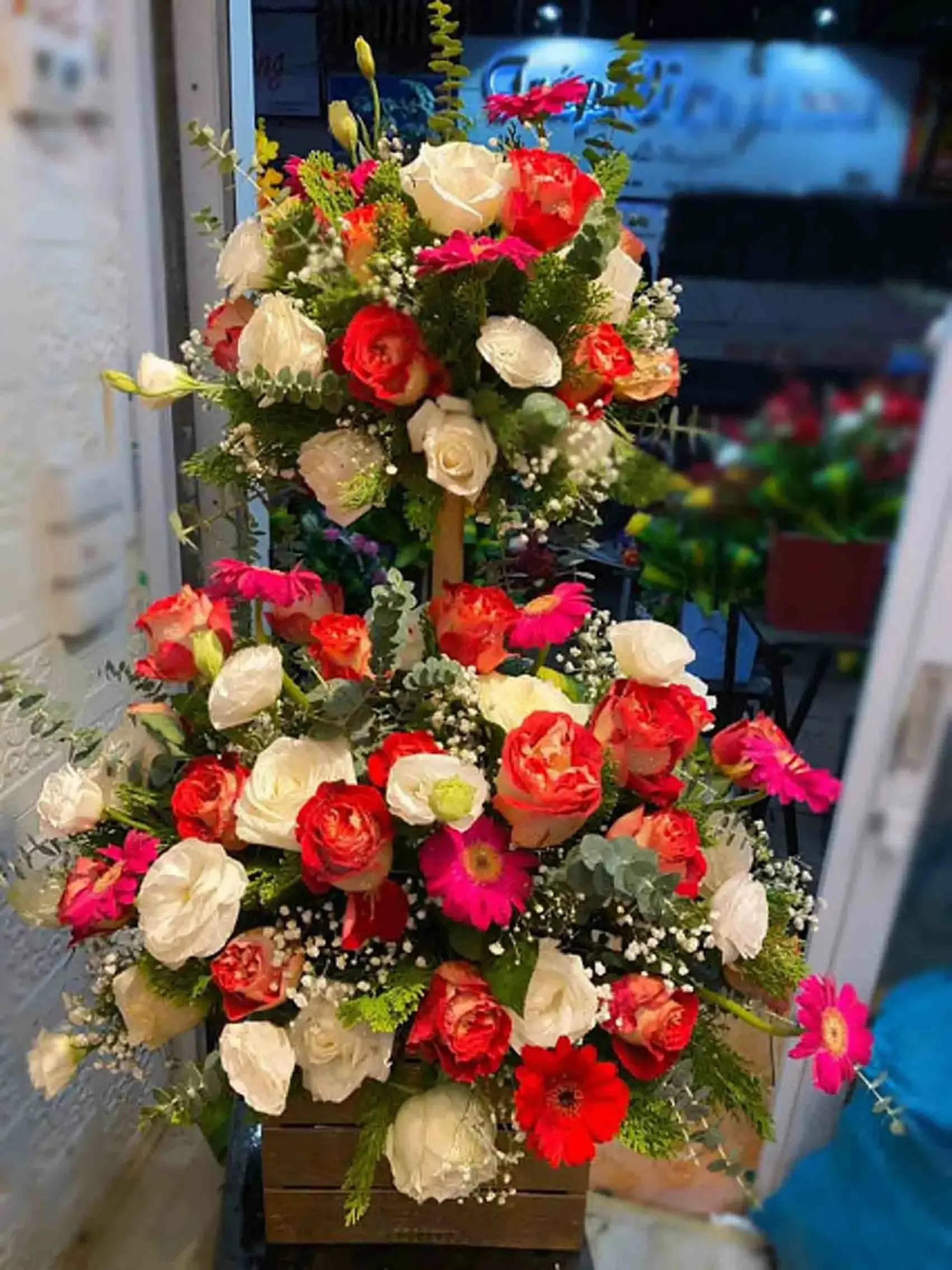 Giỏ hoa – mẫu 30