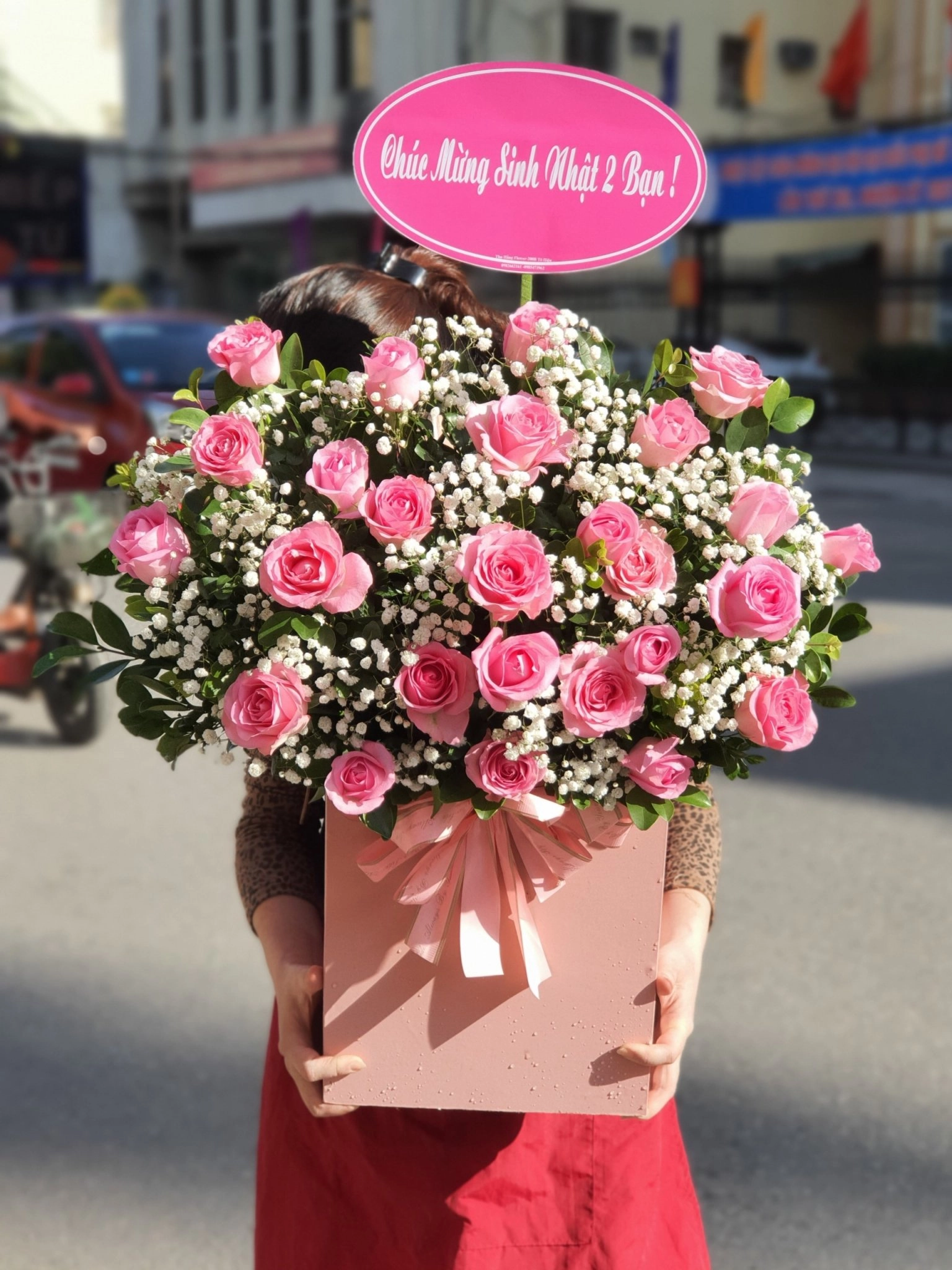 Giỏ hoa – mẫu 37